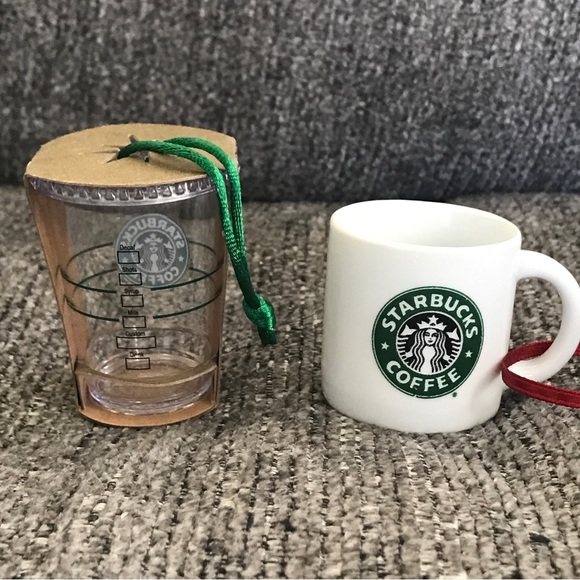Starbucks holiday Christmas ornaments 1999 & 2009 - Picture 3 of 8